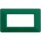 matix - placca 4 posti colors smeraldo - BTICINO AM4804CVS product photo