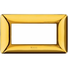 matix - placca 4 posti oro lucido - BTICINO AM4804GOR product photo