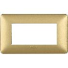 matix - placca 4 posti gold - BTICINO AM4804MGL product photo