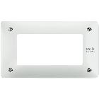 MATIX - PLACCA+SUPP 4P BIANCA ANTI-RIMOZION - BTICINO AM4804WAR - BTICINO AM4804WAR product photo