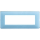 matix - placca 6 posti colors turchese - BTICINO AM4806CAR product photo