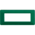 matix - placca 6 posti colors smeraldo - BTICINO AM4806CVS product photo