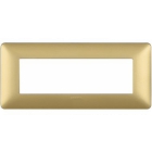 matix - placca 6 posti gold - BTICINO AM4806MGL product photo