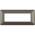 matix - placca 6 posti iron - BTICINO AM4806MIR product photo