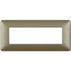matix - placca 6 posti titanium - BTICINO AM4806MTA product photo