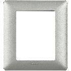 matix - placca 3+3 posti silver - BTICINO AM4826MSL - BTICINO AM4826MSL product photo