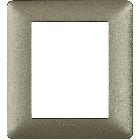 MATIX - PLACCA 3+3P TITANIUM - BTICINO AM4826MTA - BTICINO AM4826MTA product photo