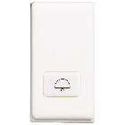 MATIX - COPRITASTO+CAMPANELLO ANTIBATTERICO - BTICINO AM5921DAB - BTICINO AM5921DAB product photo