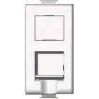 btnet - matix RJ45 toolless STP cat6 - BTICINO AM5979C6S product photo