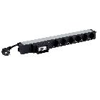 BTNET - PDU 19'' 6 PRESE CON MAGNETOTERMICO - BTICINO C915306CS - BTICINO C915306CS - BTICINO C915306CS product photo