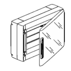 CENTRALINO DA PARETE IP40 18 MODULI - BTICINO F305PT18 product photo