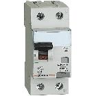 BTDIN45 - MAGN DIFF A 1P+N 6A 4,5KA 10MA - BTICINO GA8812A6 - BTICINO GA8812A6 - BTICINO GA8812A6 product photo