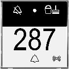 AXOLUTE - HOTEL READER DND-MUR BUS - BTICINO H4651 - BTICINO H4651 product photo