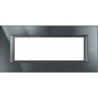 PLACCA 6P ANTRACITE METALLO AXOLUTE - BTICINO HA4806HS product photo