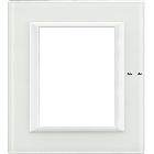 AXOLUTE - PLACCA 3+3P VETRO BIANCO - BTICINO HA4826VBB - BTICINO HA4826VBB - BTICINO HA4826VBB product photo