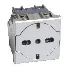 AXOLUTE - PRESA STD TED/ITA FLAT TECH - BTICINO HC4140/16F product photo