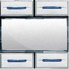 Bticino - Comando scenari personalizzabile per comandare 4 ambienti - BTICINO HC4680 product photo