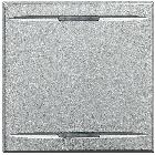 AXOLUTE - COPRITASTO 2 FUNZIONI 2 MOD CHIARO - BTICINO HC4911/2 product photo