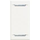 AXOLUTE - COPRITASTO 2 FUNZ 1 MOD BIANCO - BTICINO HD4911 product photo