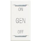 AXOLUTE - COPRITASTO ON OFF GEN BIANCO - BTICINO HD4911AF product photo