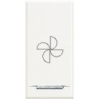 AXOLUTE - COPRITASTO ASPIRATORE BIANCO - BTICINO HD4915BC product photo