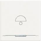 AXOLUTE - COPRITASTO CAMPANA 2 MOD BIANCO - BTICINO HD4915M2BB product photo