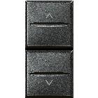 AXOLUTE - 2 PULSANTI NO INTERBLOCCATI - BTICINO HS4037 product photo