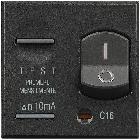 HS4305/16 - AXOLUTE – INTERRUTTORE MAGNETOTERMICO DIFFERENZIALE 1P+N 16A 10MA - BTICINO HS4305/16 - BTICINO HS4305/16 - BTICINO HS4305/16 product photo