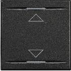 AXOLUTE - COPRITASTO SU GIU'2 MOD SCURO - BTICINO HS4911/2AH product photo