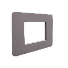 MATIXGO - PLACCA 2P TORTORA - BTICINO JA4802TD - BTICINO JA4802TD product photo