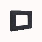 MatixGO - placca 3P black nickel - BTICINO JA4803EN product photo