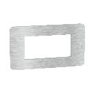 MatixGO - placca 4P aluminum - BTICINO JA4804EA product photo