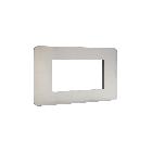 MatixGO - placca 4P steel - BTICINO JA4804ES product photo