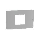 MATIXGO - PLACCA 2P CENT. GREY - BTICINO JA4819JG - BTICINO JA4819JG product photo