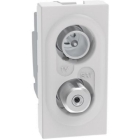 PRESA TV-SAT DIRETTA 1M BIANCO MATIXGO - BTICINO JW4214D product photo