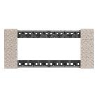 LIVING NOW PLACCA 6 POSTI OPTIC KA4806MM - BTICINO KA4806MM product photo