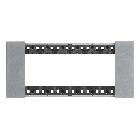L.NOW - PLACCA 6P MOON - BTICINO KA4806NW - BTICINO KA4806NW product photo