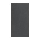 LIVING NOW COVER COMANDO 2 MODULI NERA KG01M2 - BTICINO KG01M2 product photo