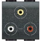 $$ LIVING INT-PRESA VIDEO RCAX3 - BTICINO L4283 - BTICINO L4283 - BTICINO L4283 product photo