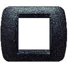 LIVING INT-PL.2P X SCAT.TONDA NERO GRAFITE - BTICINO L4802GFN - BTICINO L4802GFN - BTICINO L4802GFN product photo