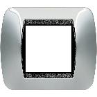 LIVING INT-PL.2P X SCAT.TONDA TITANIO CHIARO - BTICINO L4802TC - BTICINO L4802TC - BTICINO L4802TC product photo