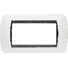 PLACCA 4 MODULI, BIANCO - BTICINO L4804PB product photo