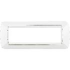 LIVING INTERNATIONAL PLACCA 7 MODULI BIANCA L4807BI NUOVA ORIGINALE - BTICINO L4807BI product photo