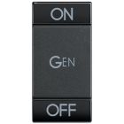 LIVING - COPRITASTO ON OFF GEN 1 MOD - BTICINO L4911AFN - BTICINO L4911AFN product photo