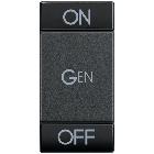 LIVING - COPRITASTO ON OFF GEN 1 MOD - BTICINO L4911AFN - BTICINO L4911AFN - BTICINO L4911AFN product photo