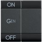 LIVING - COPRITASTO ON OFF GEN 2 MOD - BTICINO L4911M2AFN - BTICINO L4911M2AFN product photo