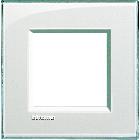 LIVING LIGHT PLACCA 2P ACQUAMARINA LNA4802KA - BTICINO LNA4802KA product photo