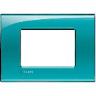 PLACCA LIVING LIGHT VERDE LNA4803VD BTICINO QUADRA - BTICINO LNA4803VD product photo