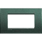 Placca Living Light park LNA4804PK Bticino Quadra 4 posti - BTICINO LNA4804PK - BTICINO LNA4804PK product photo