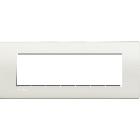 PLACCA LIVING LIGHT BIANCA LNA4807BI BTICINO QUADRA 7 POSTI - BTICINO LNA4807BI product photo